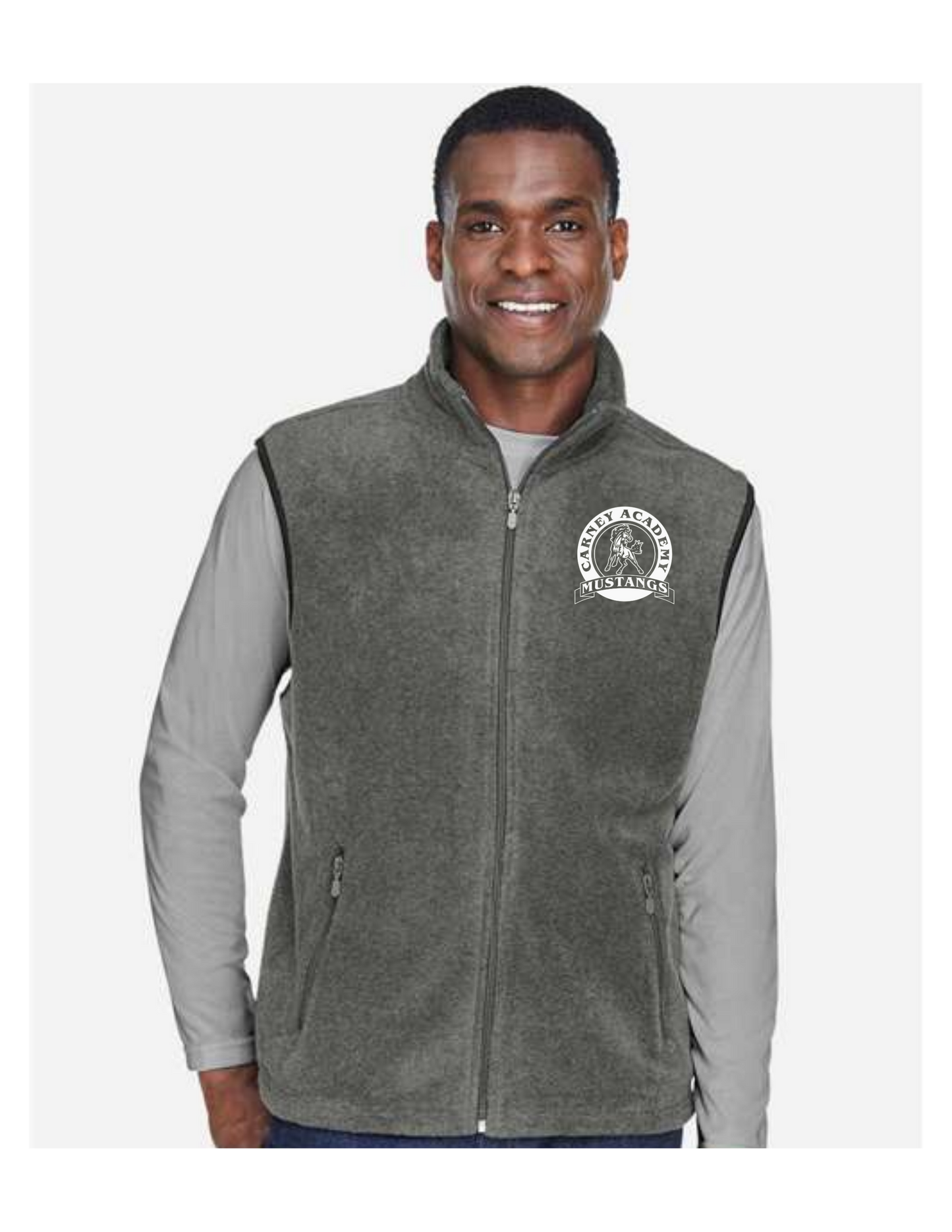Carney Fleece Full-Zip Vest
