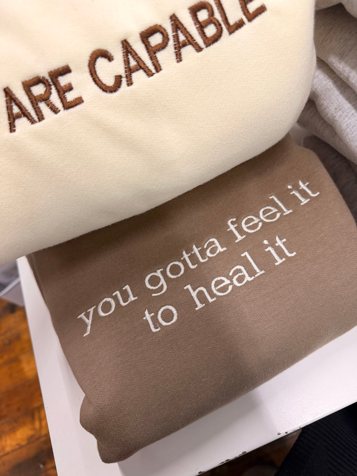 Feel It to Heal It Crewneck