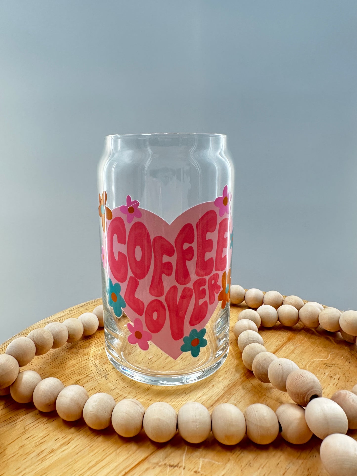 Coffee Lover Glass Cup