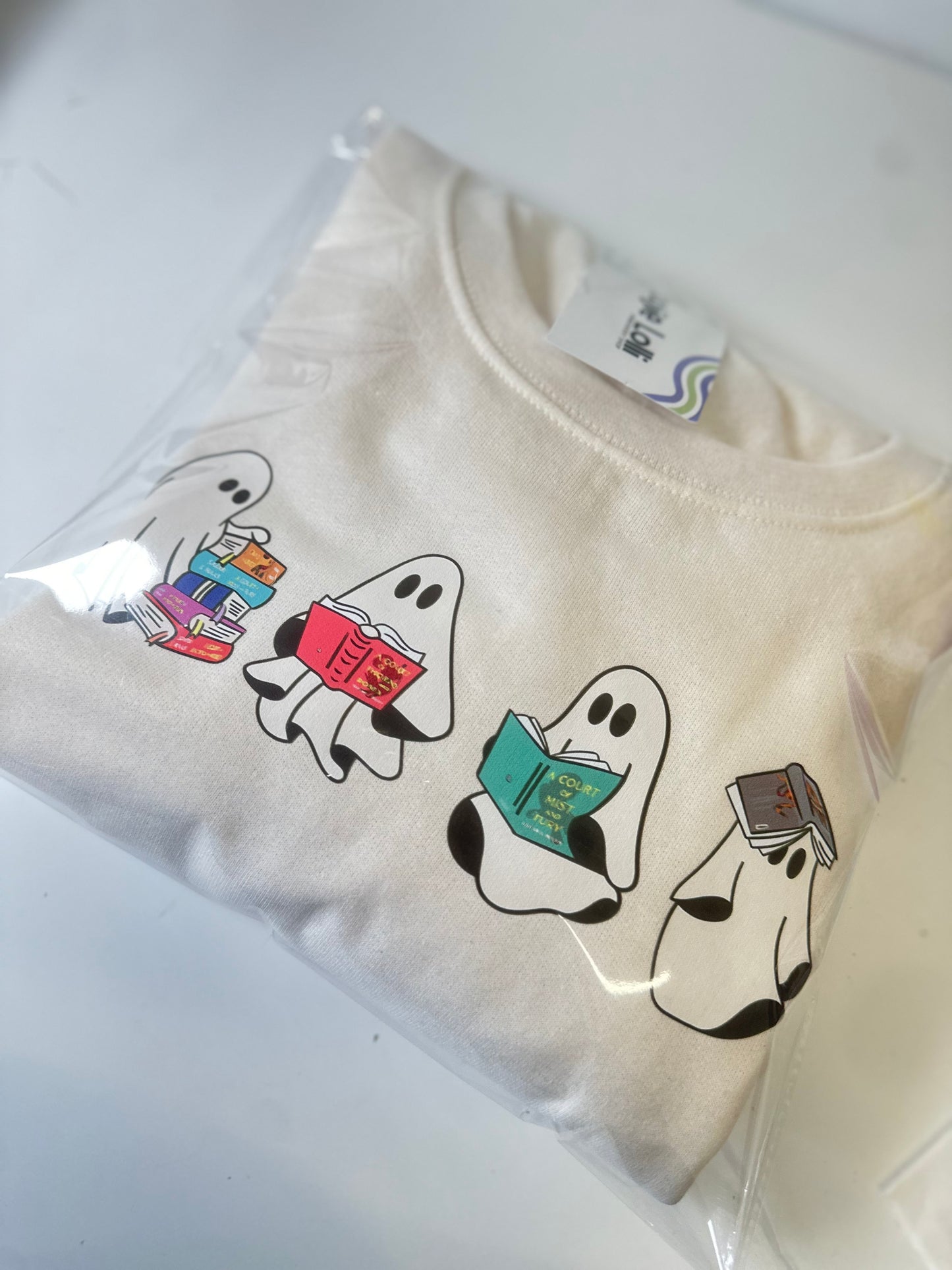 Ghost Reading Acotar Crewneck