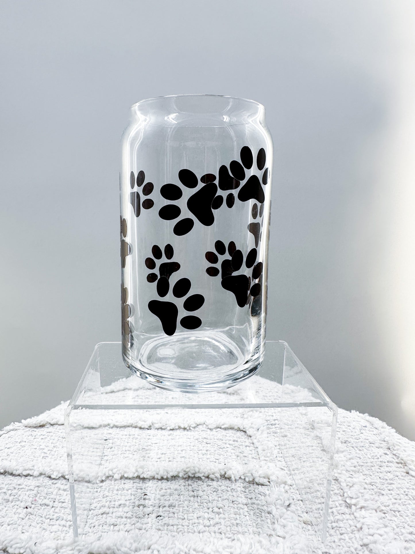 Paws Glass Cup