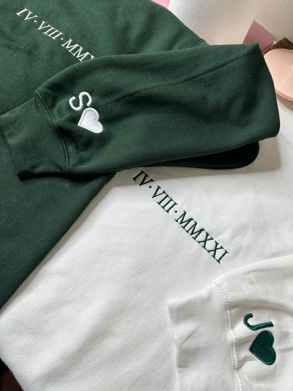 Personalized Roman Monogram Sweatshirt