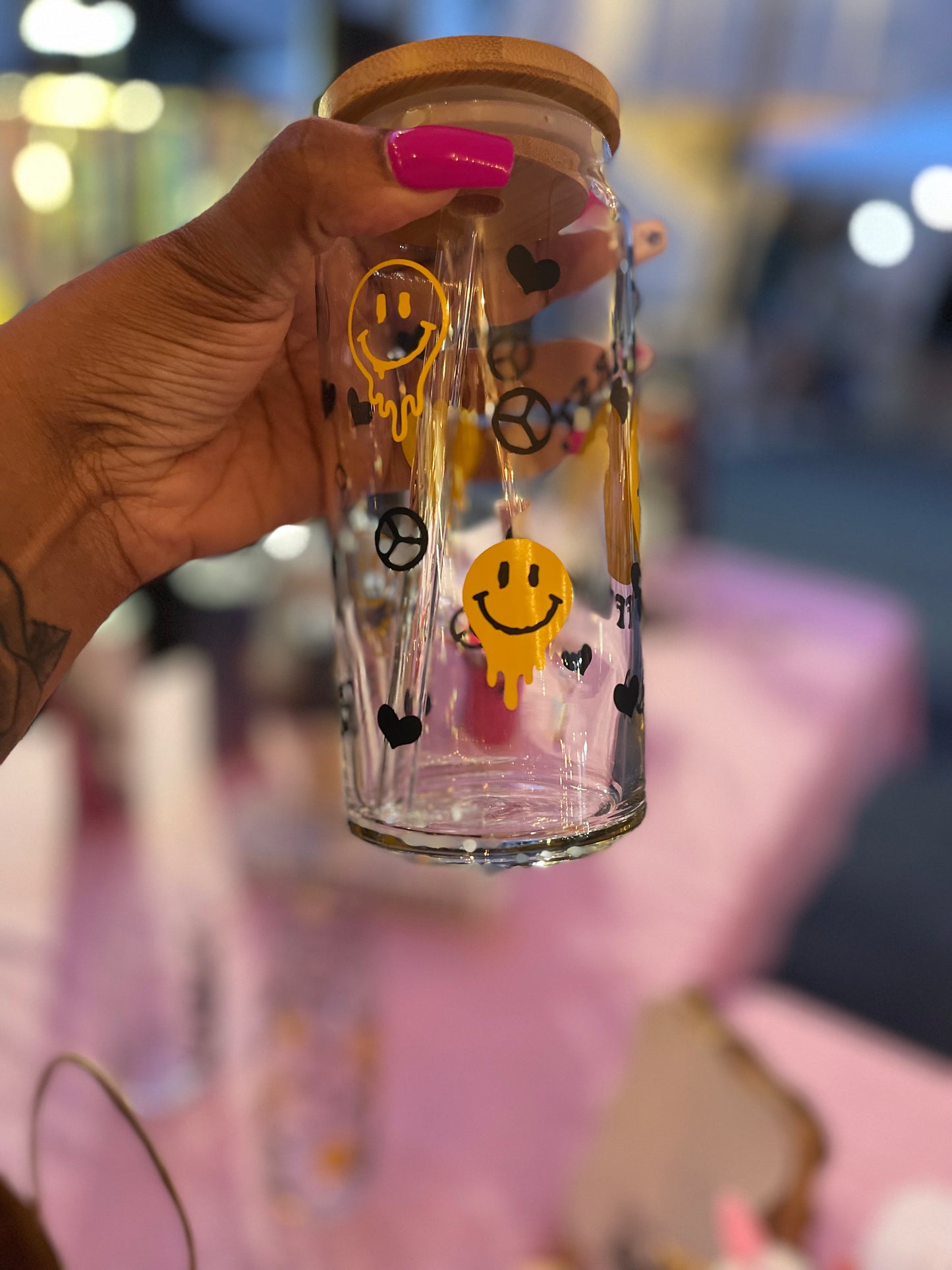 But First, Coffee 20oz Glass Cup