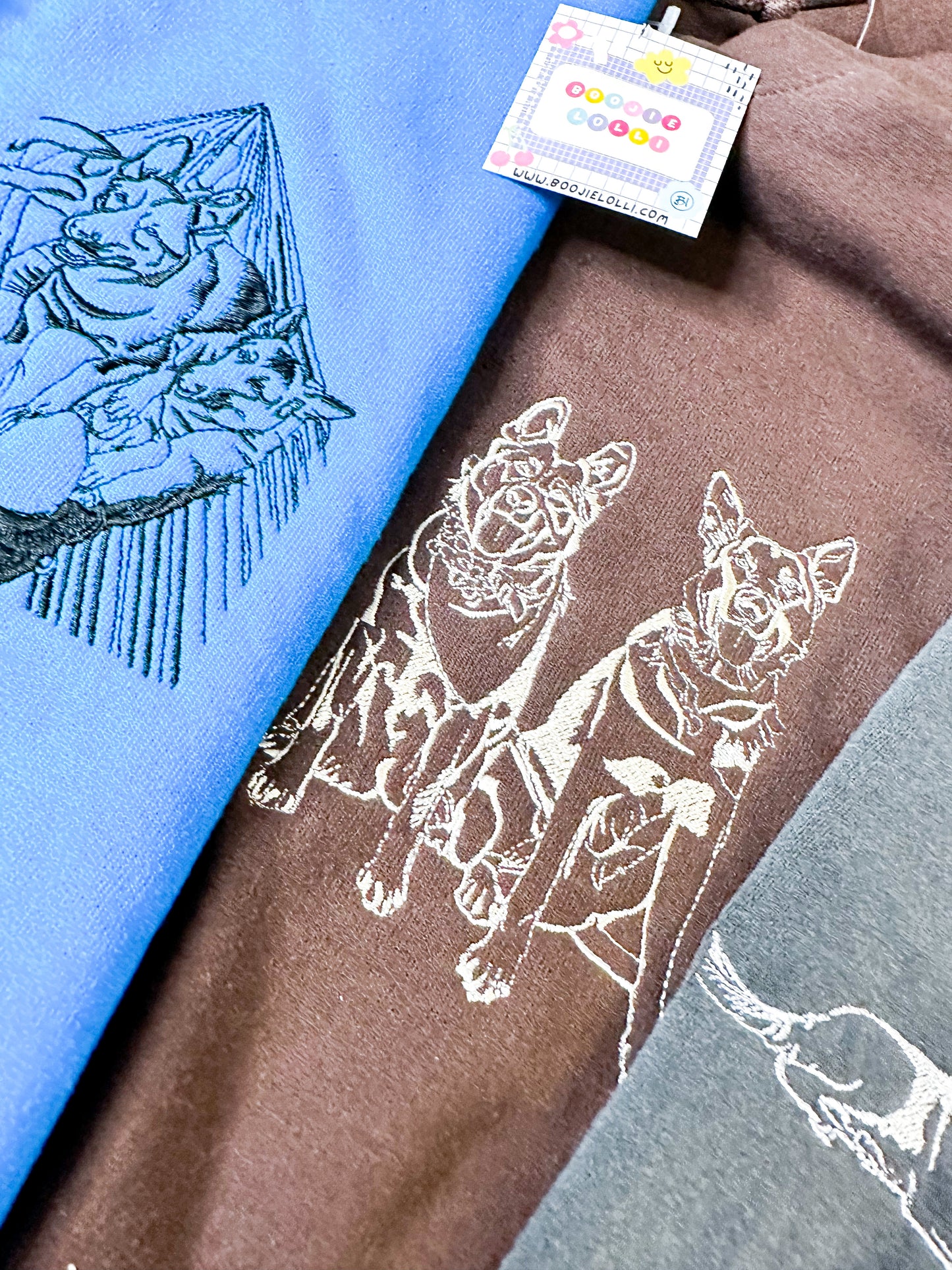 Personalized Pup Portrait Pullover