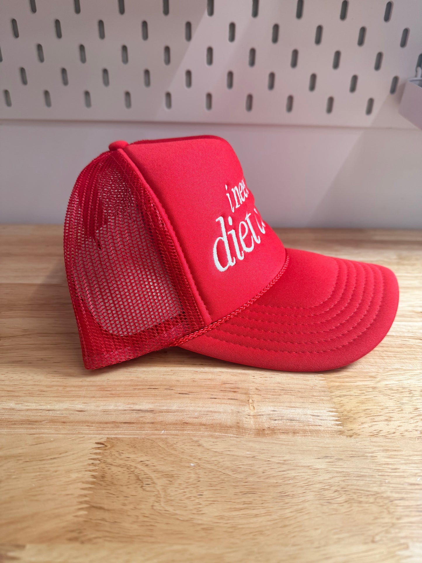 “I Need a Diet Coke” Trucker Hat