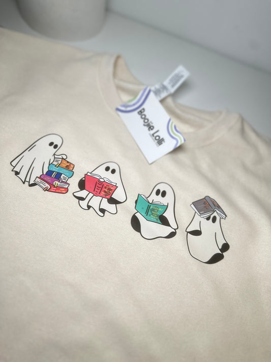 Ghost Reading Acotar Crewneck