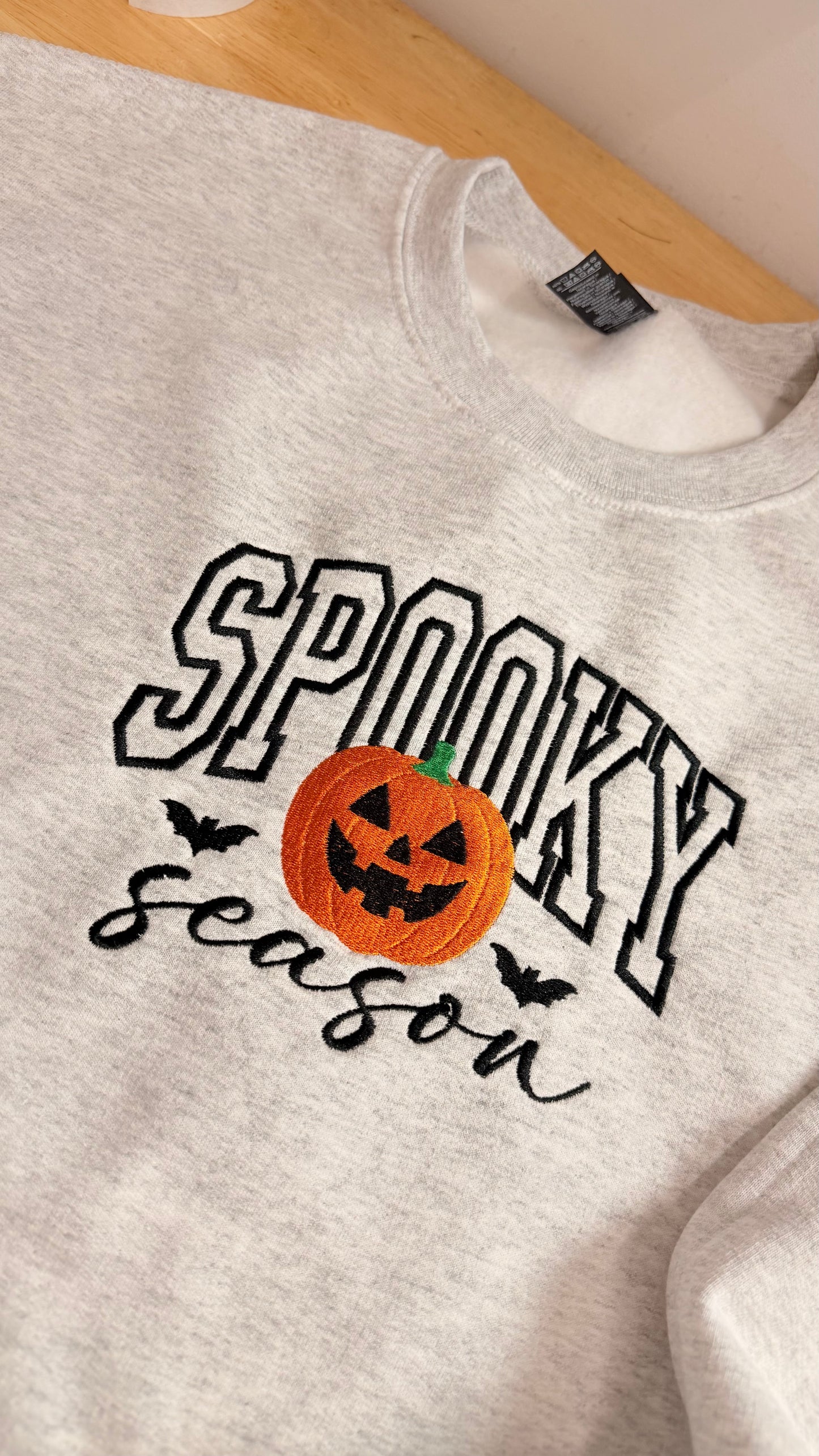 Spooky Season Varsity Crewneck