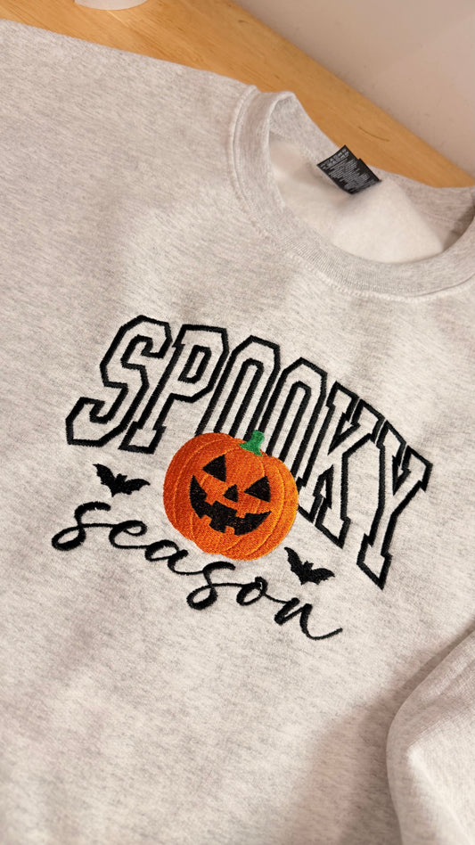 Spooky Season Varsity Crewneck