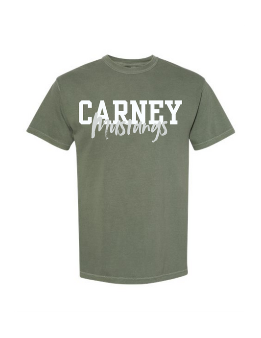 Carney Mustang Personalized Tee