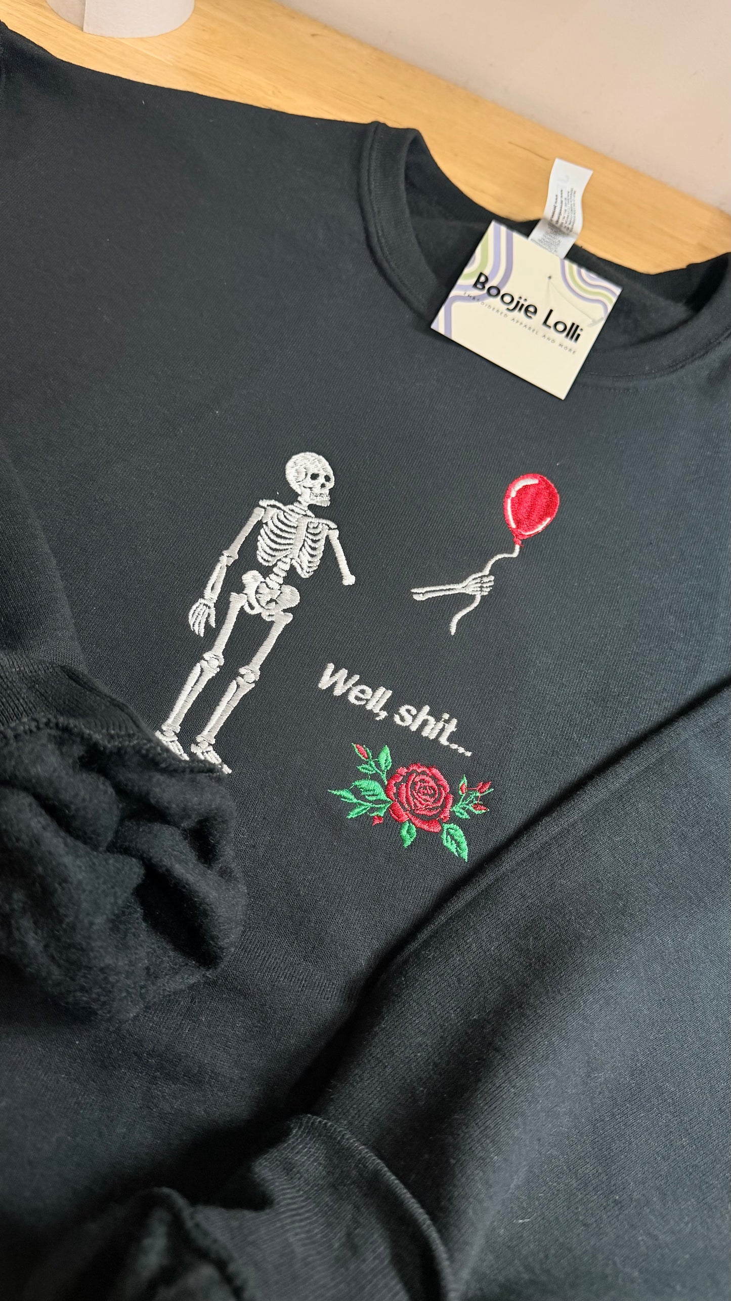 Well Sh*t Skeleton Crewneck