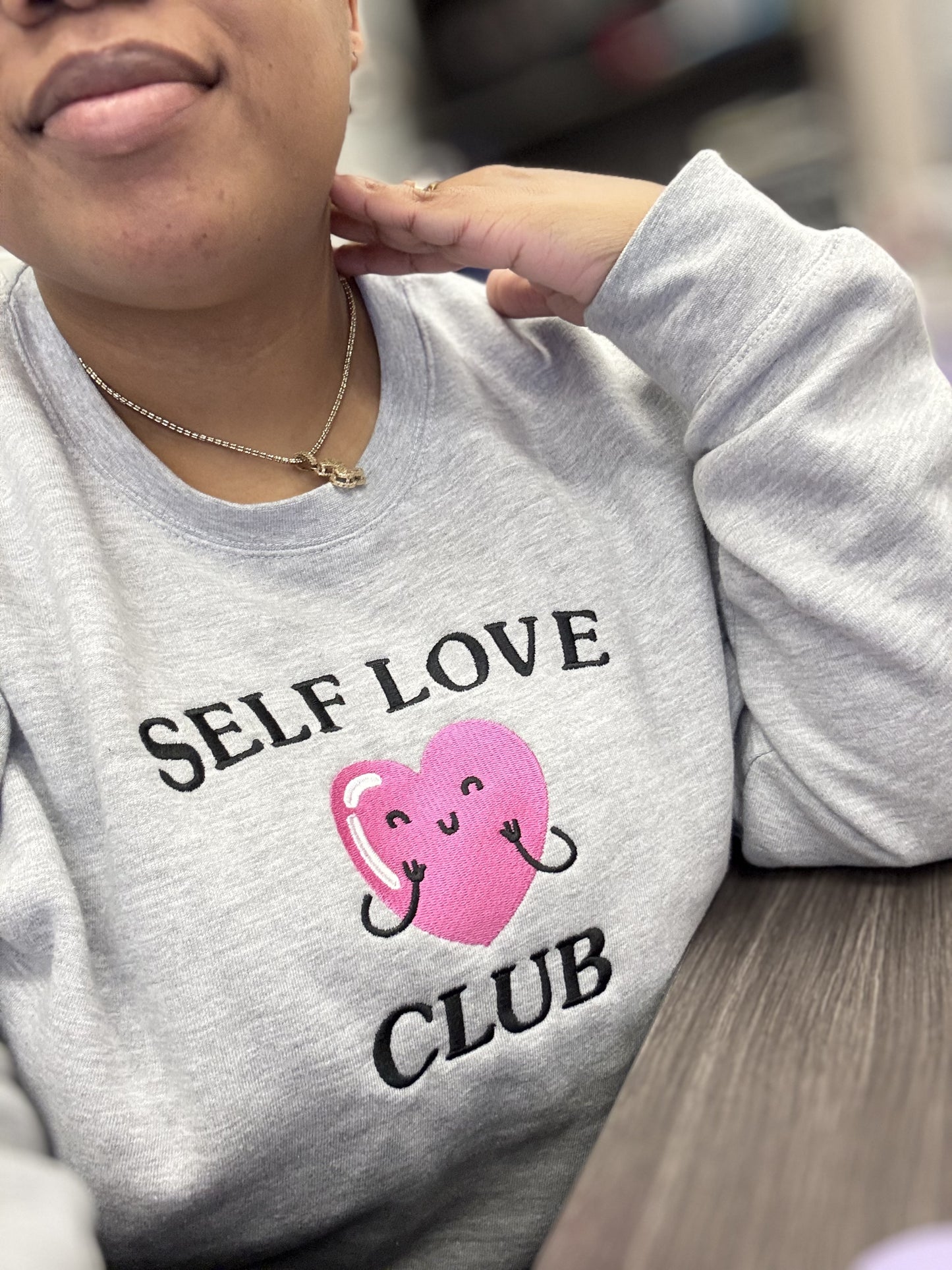 Self Love Club Crewneck Sweatshirt