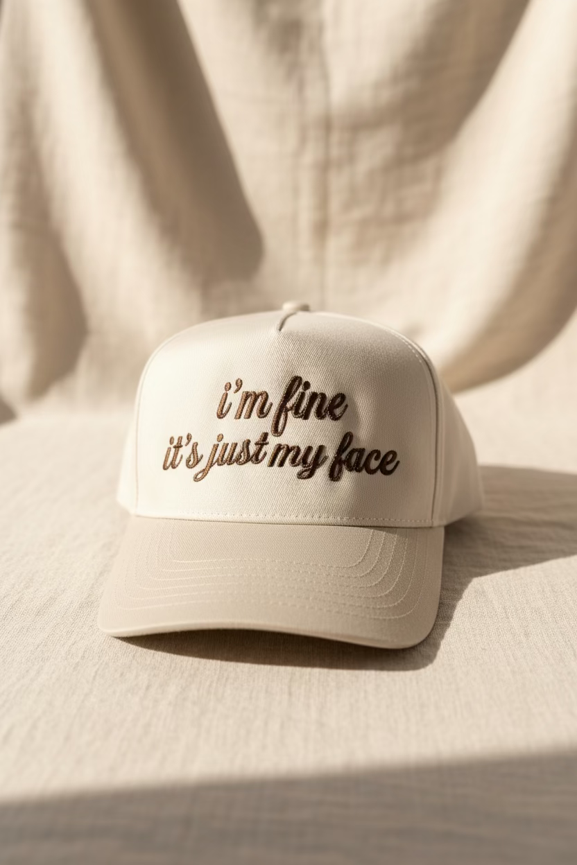 I’m Fine, It’s Just My Face Hat