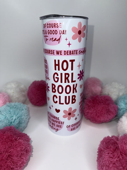 Hot Girl Book Club Tumbler