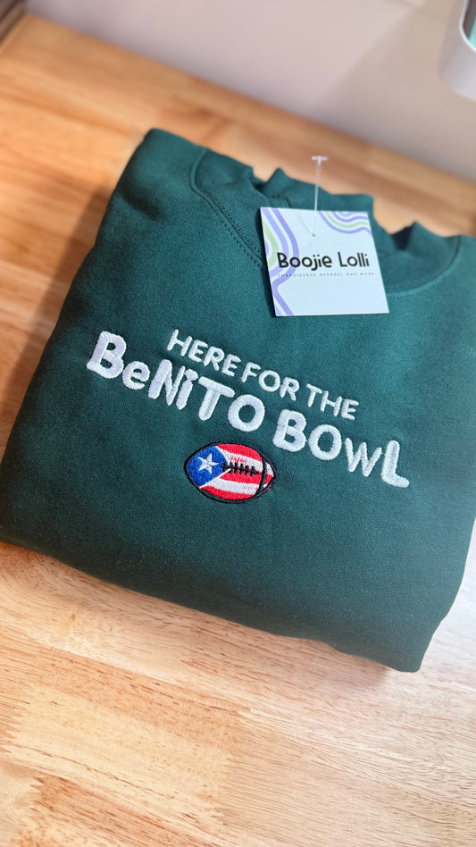 Benito Bowl Crewneck