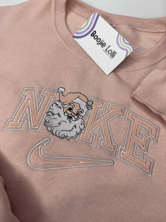 Santa N*ke Embroidered Crewneck