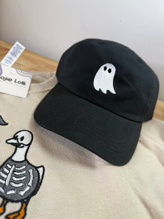 Mini Ghost Embroidered Hat