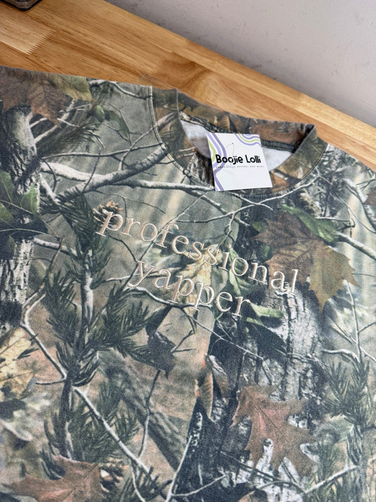 Professional Yapper Camo Tee
