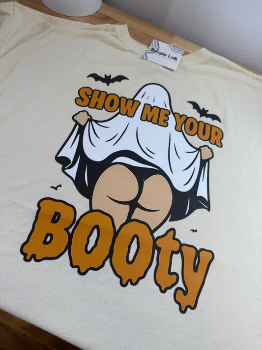 Show Me Your Booty Halloween Tee