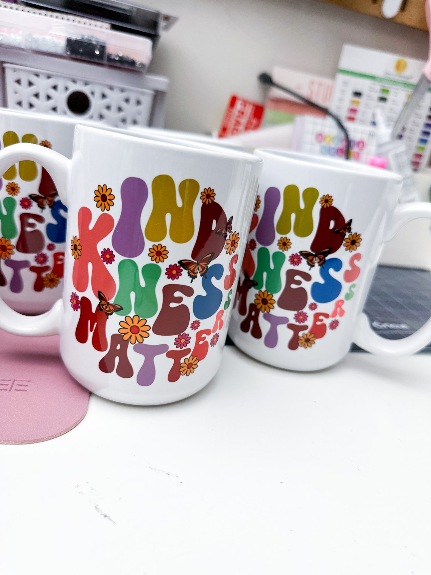 Kindness Matters oversized mug