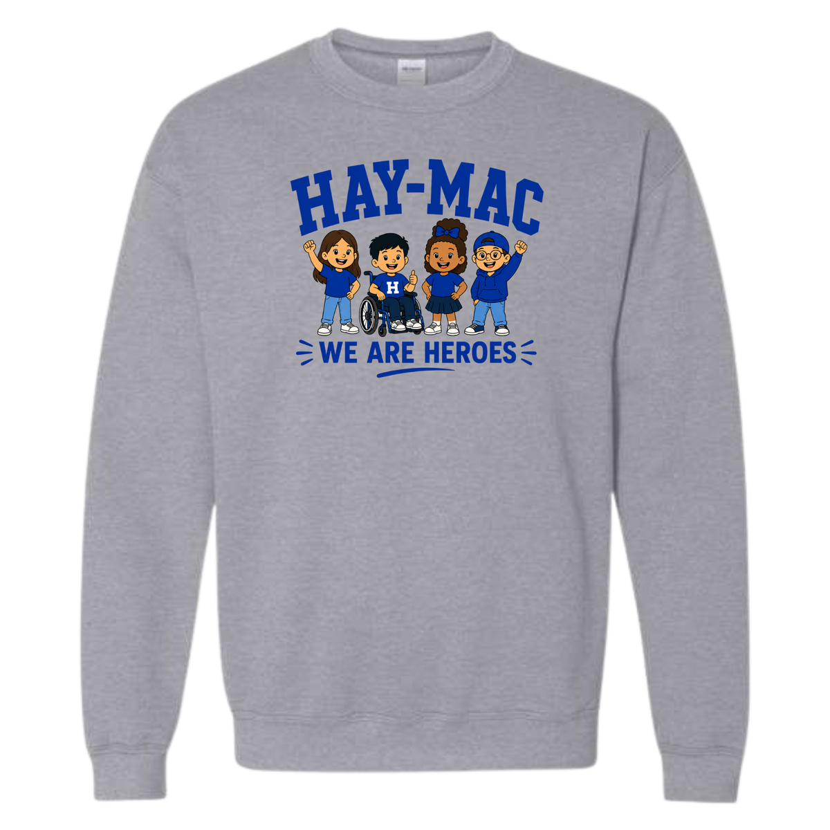 Hay-Mac Heroes Crewneck