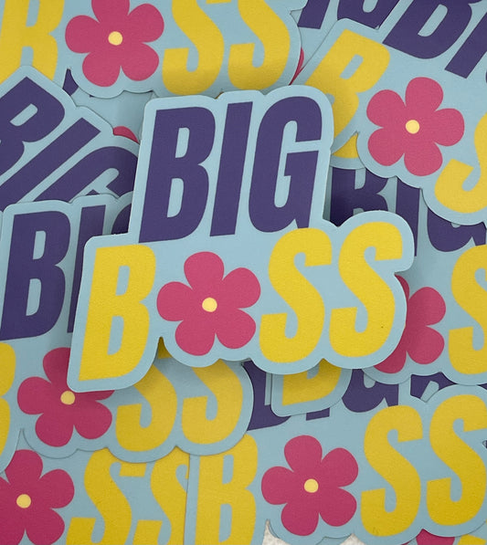 Big Boss Sticker