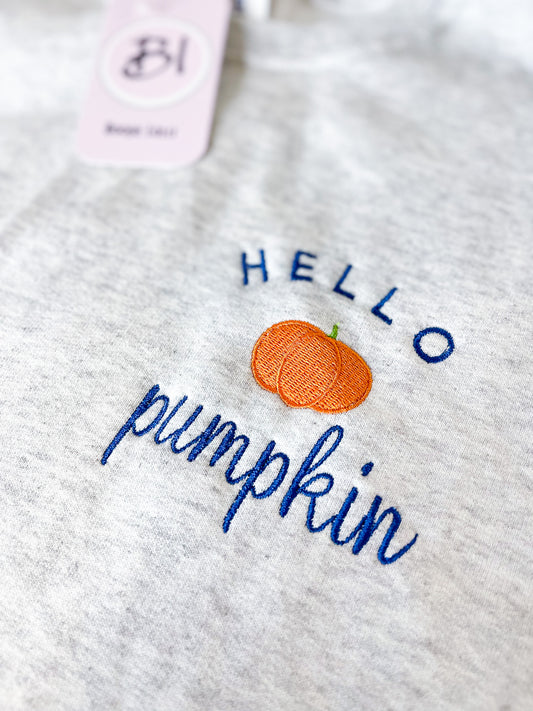 Hello Pumkin Crewneck